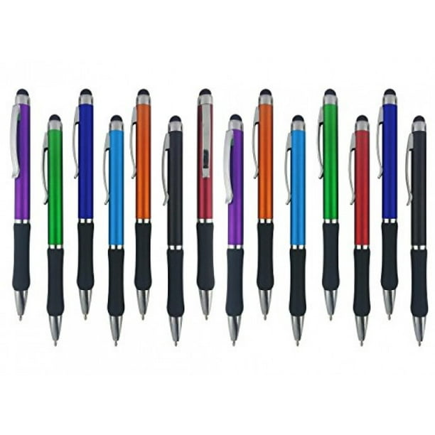 5 Pack Samsung Galaxy /& More Sensitive Stylus Tip For Your iPad Assorted Colors Nook Stylus Pens Kindle iPhone 2 in 1 Touch Screen /& Writing Pen